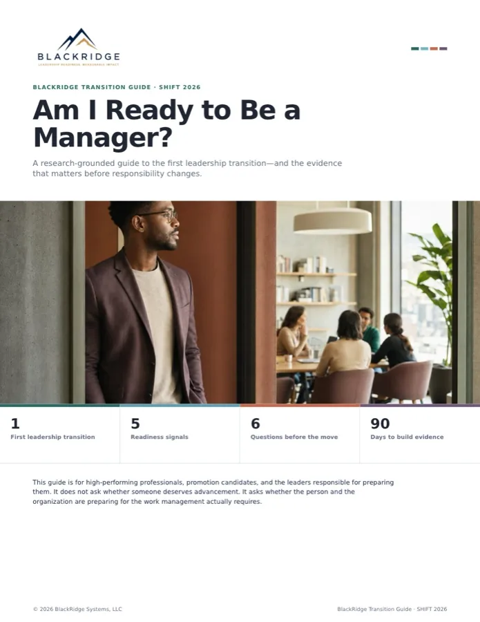 Am I Ready to Be a Manager? cover