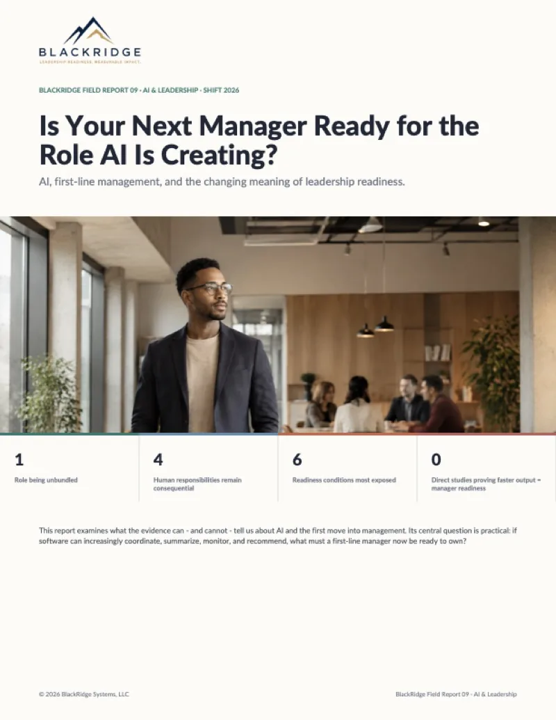 Is Your Next Manager Ready for the Role AI Is Creating? cover