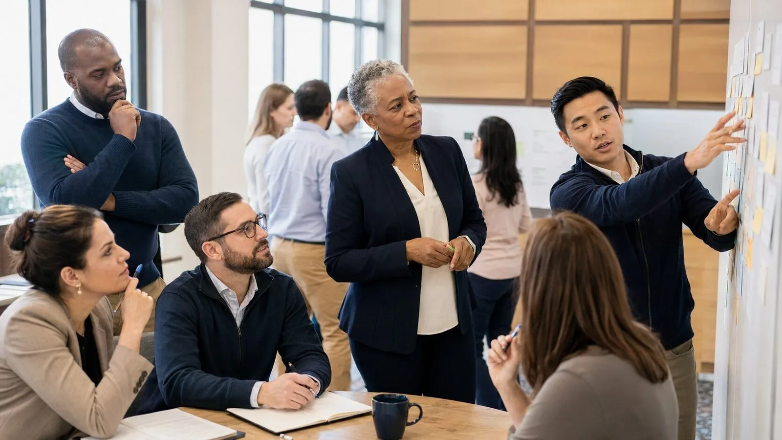A diverse cohort participating in a federal supervisor-readiness field exercise