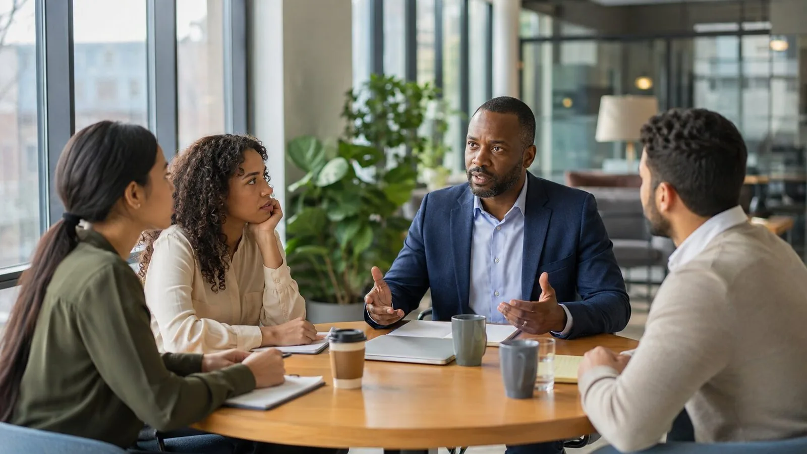 A newly promoted manager resets expectations with former peers